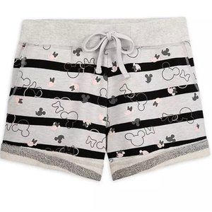 Walt Disney World Mickey and Minnie Striped Shorts 3X